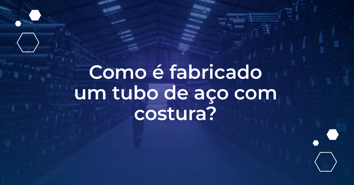 tubo de aço com costura